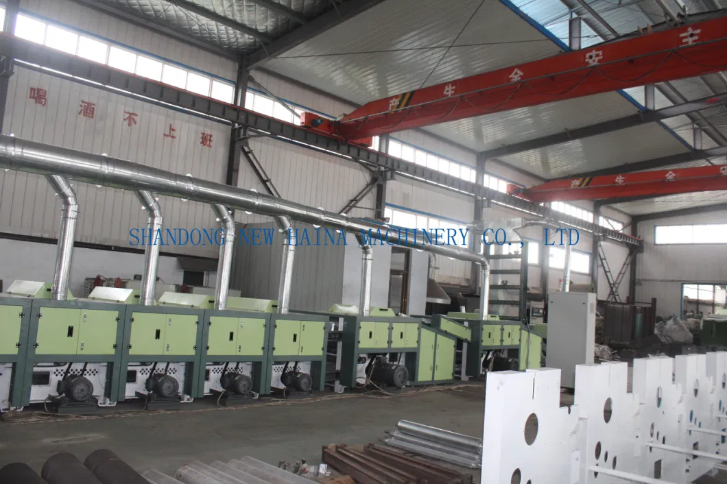 Hot Sale Cloth Cuttings/Knitted Waste/Socks/Woollen Sweater Recycling Machine Line Opening Machine for Tearing Textile Waste Clothes