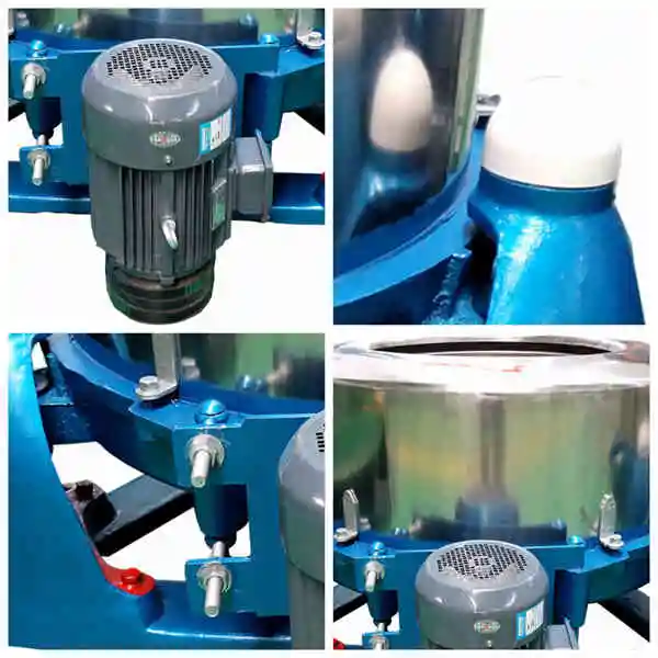 Commercial Centrifuging Hydro Extractor Machine Industrial High Spinning Extracting Dryer Machine Yarn Spinning Dewatering Machine (SS) with Lid