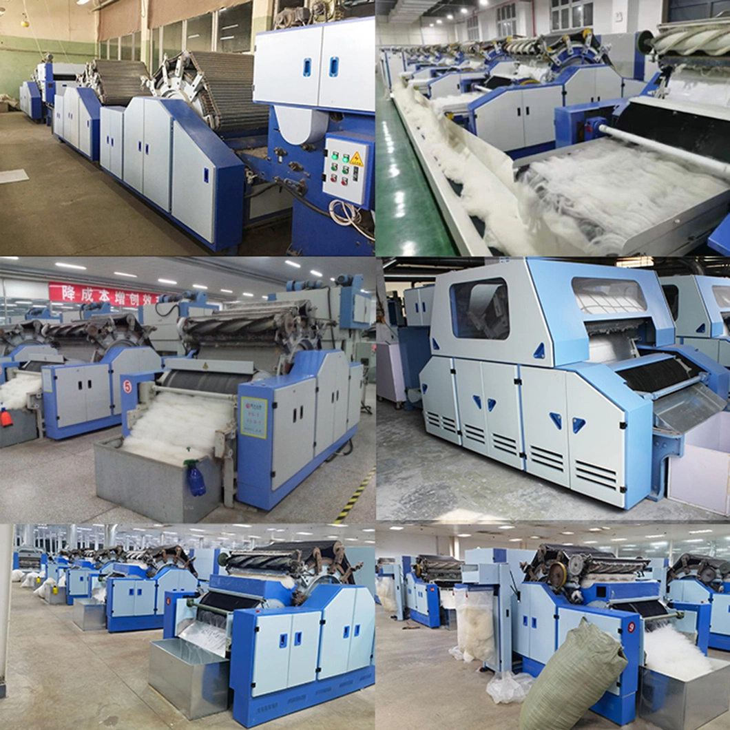 Automatic Wool, Cashmere Carding Machine/ Dehairing Machine with Best Price