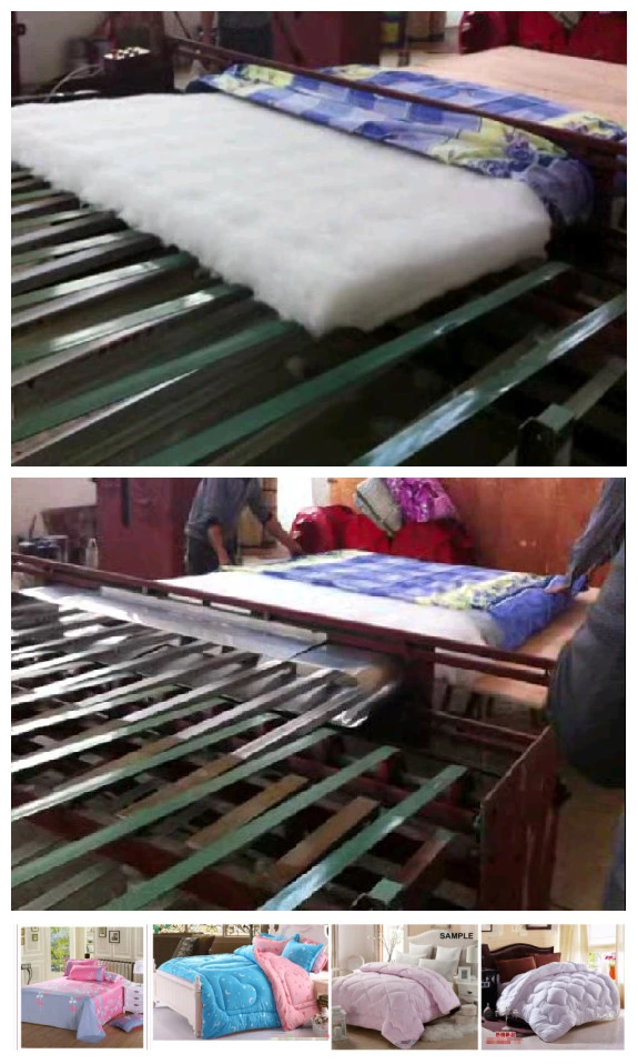 Nonwoven Polyester Fiber Sheep Wool Quilts Production Line