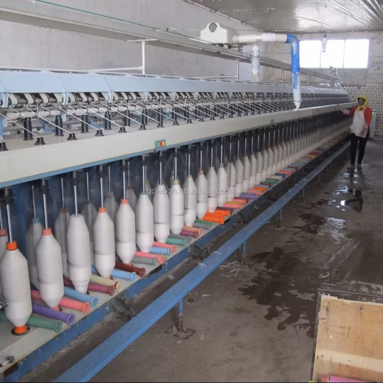 Open End Small Scale High Production Yarn Blow-Room Textile Ring Rotor Spinning Machine for Recycled Waste Cotton Wool Jute Polyester Yarn