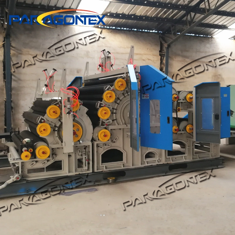 Double Cylinder Double Doffer Carding Machine of Nonwoven Wadding Thermal Bonding Production Line/Textile Machine