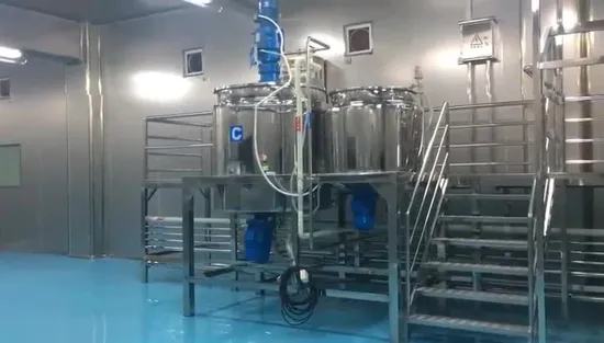 Hand Sanitizer Shower Gel Cosmetic Soap Shampoo Drink Alcohol Detergent Lotion Liquid Paint/Cream /Homogenizer/Emulsifier Mixer/Blending/Making Mixing Machine