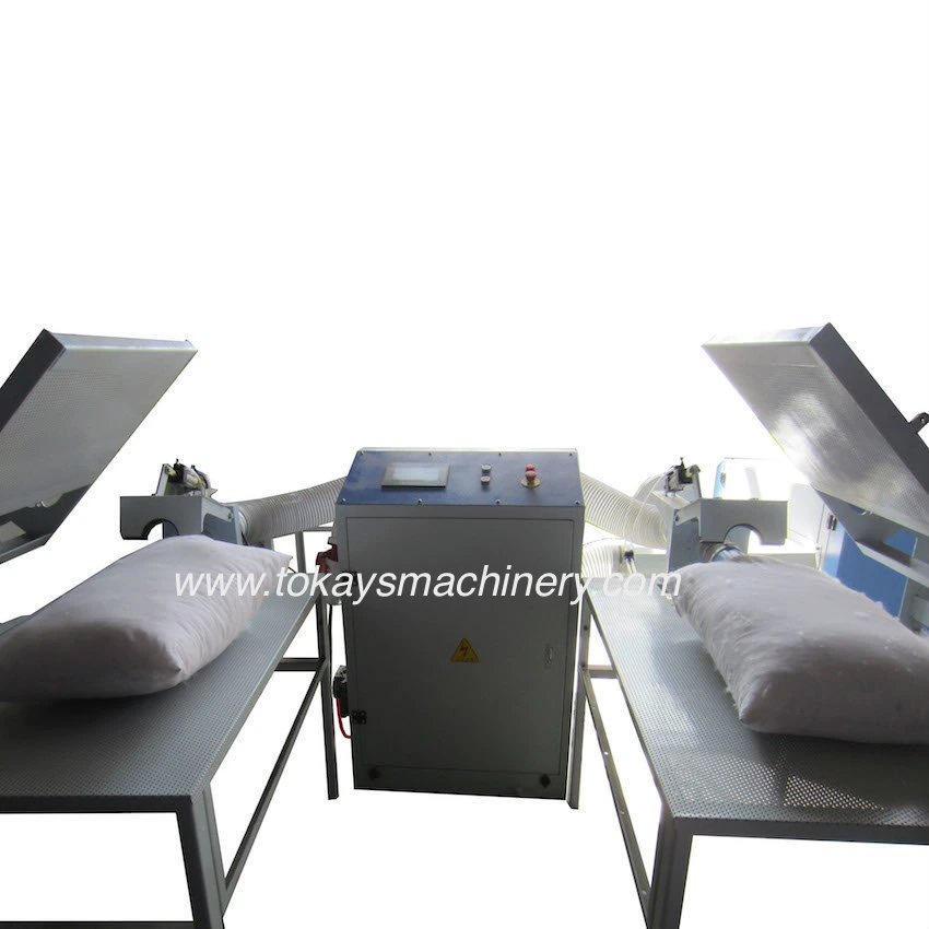 Automatic Fibre Polyester Fiber Opening Carding Pillow Cushion Pad Filling Stuffing Making Machine for Home Textiles Production Line