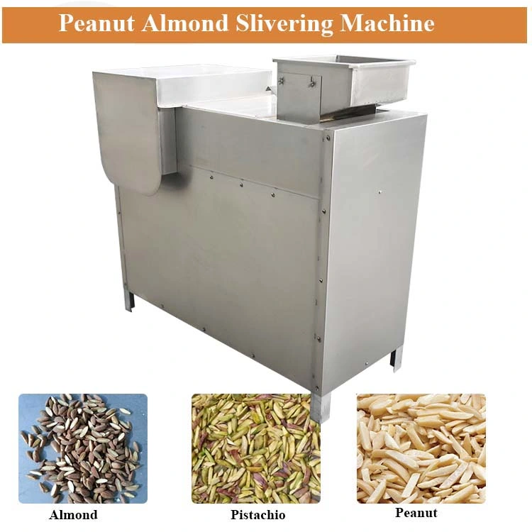 High Efficiency Pistachio Peanut Strips Cutting Almond Slivering Machine