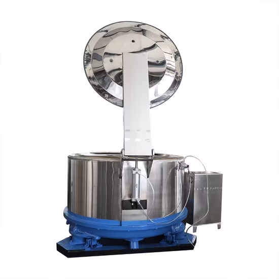 Commercial Centrifuging Hydro Extractor Machine Industrial High Spinning Extracting Dryer Machine Yarn Spinning Dewatering Machine (SS) with Lid