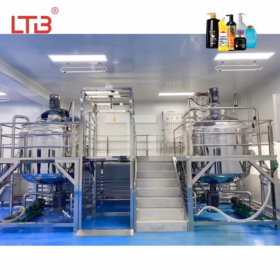 Good Price Stainless Steel Blending Tank Liquid Soap Making Machine