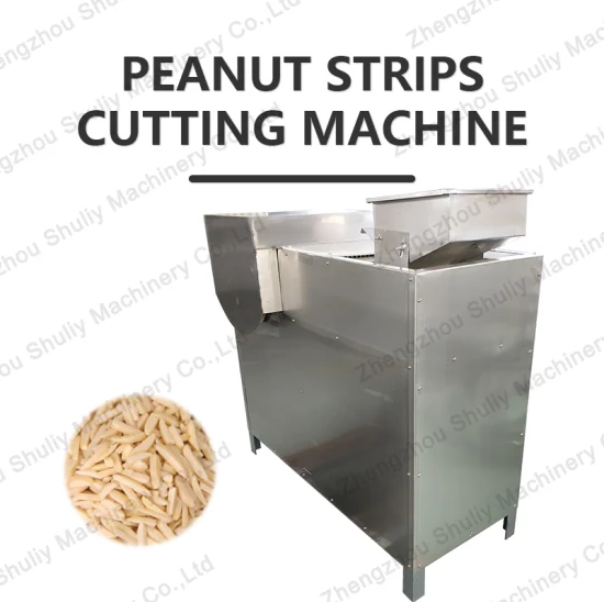 Coconut Mincing Almond Slivering Cutting Raw Cashew Nut Cutting Machine